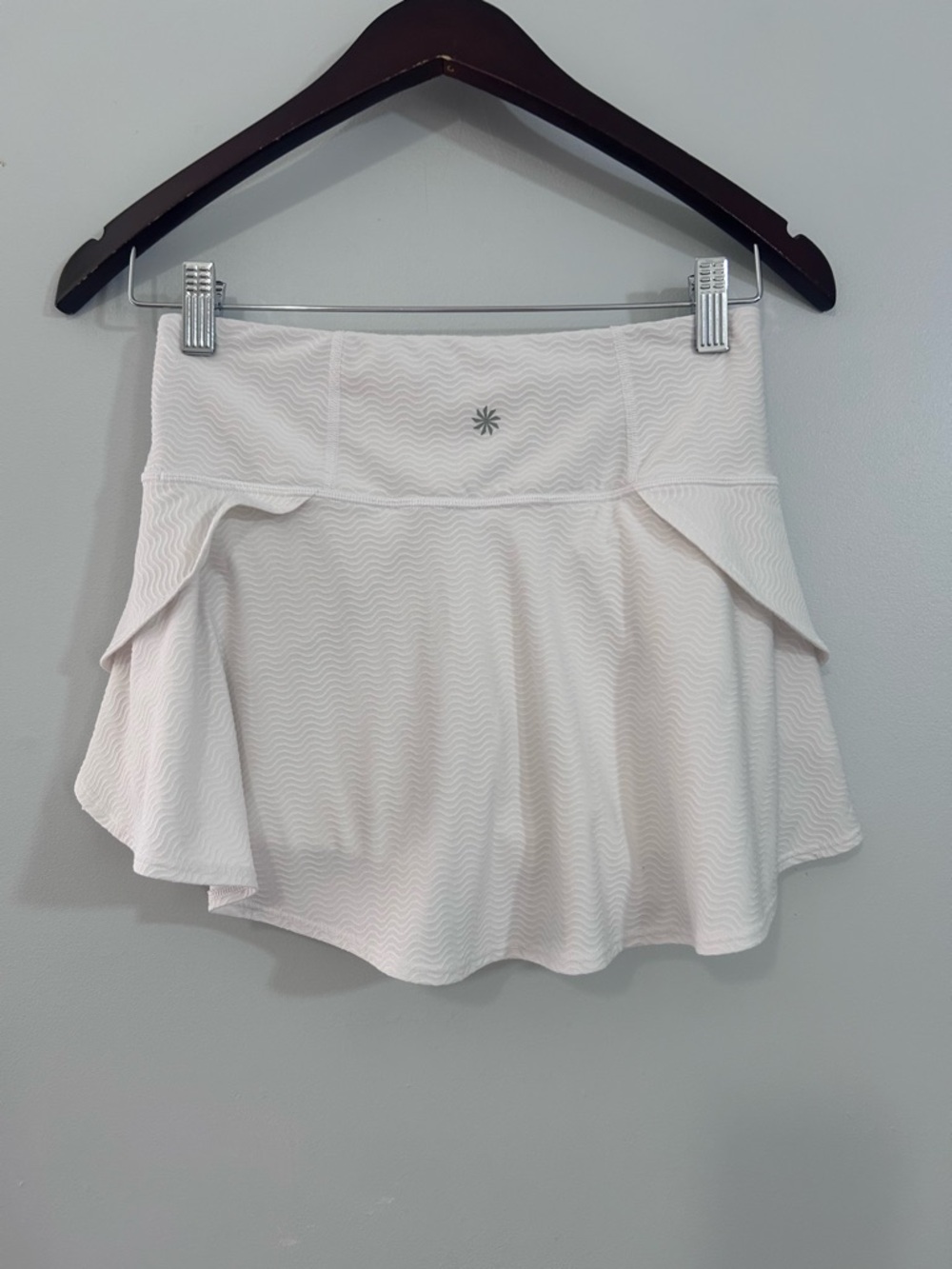 Athleta Girl White Serve Skort, L 10/12 - Picture 3 of 16